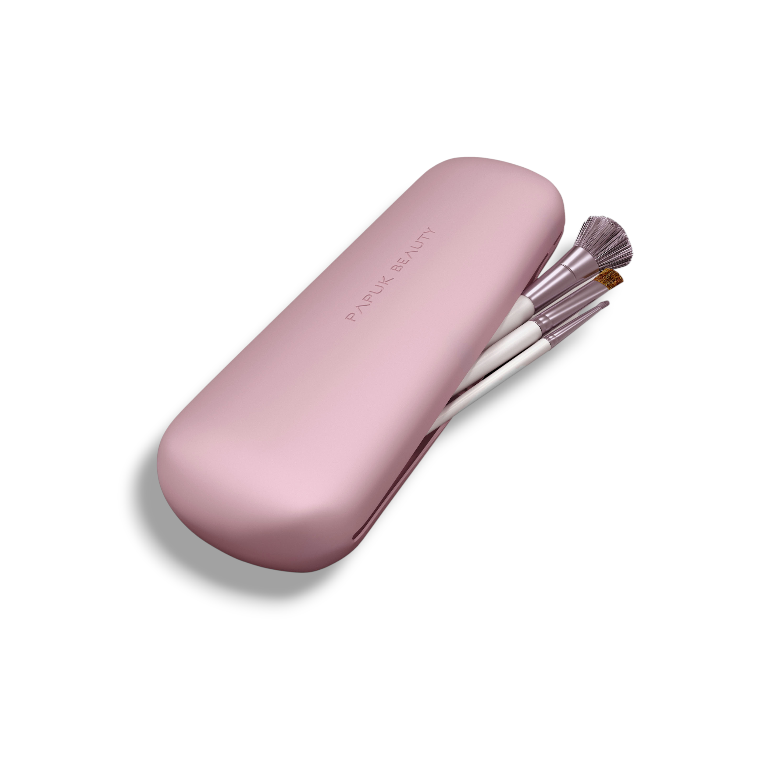 Силиконовый чехол для кистей МАХ, розовый (rose)