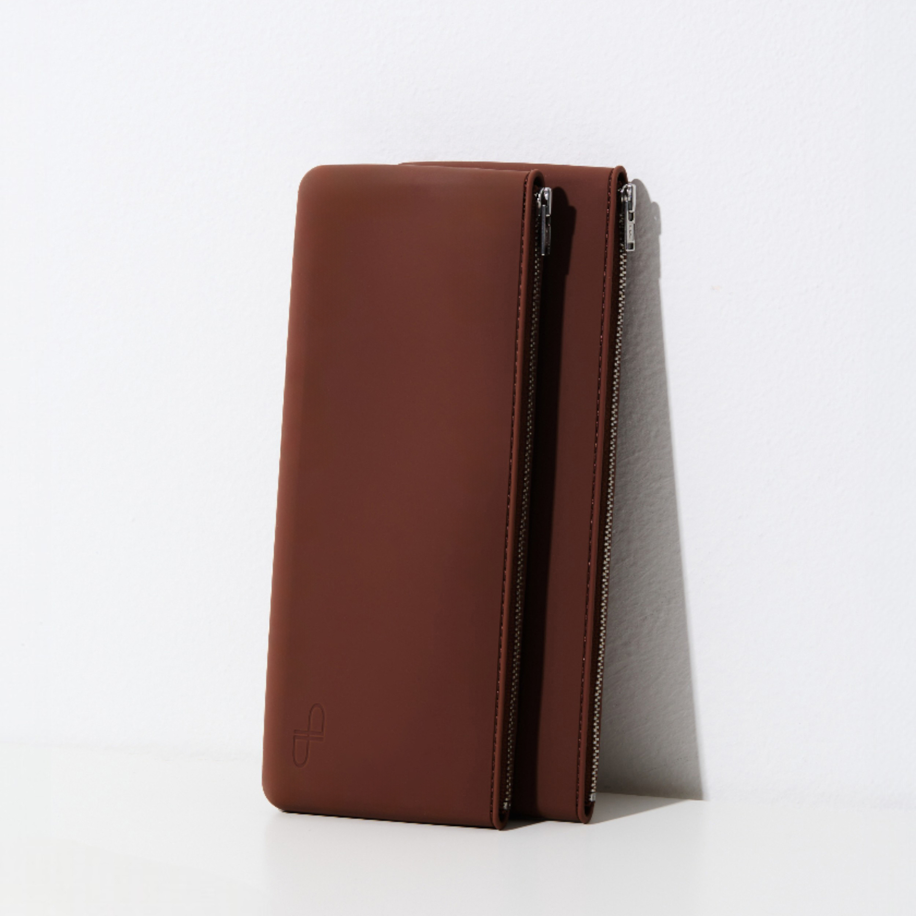 Органайзер для косметики на молнии, кофейный (coffee)