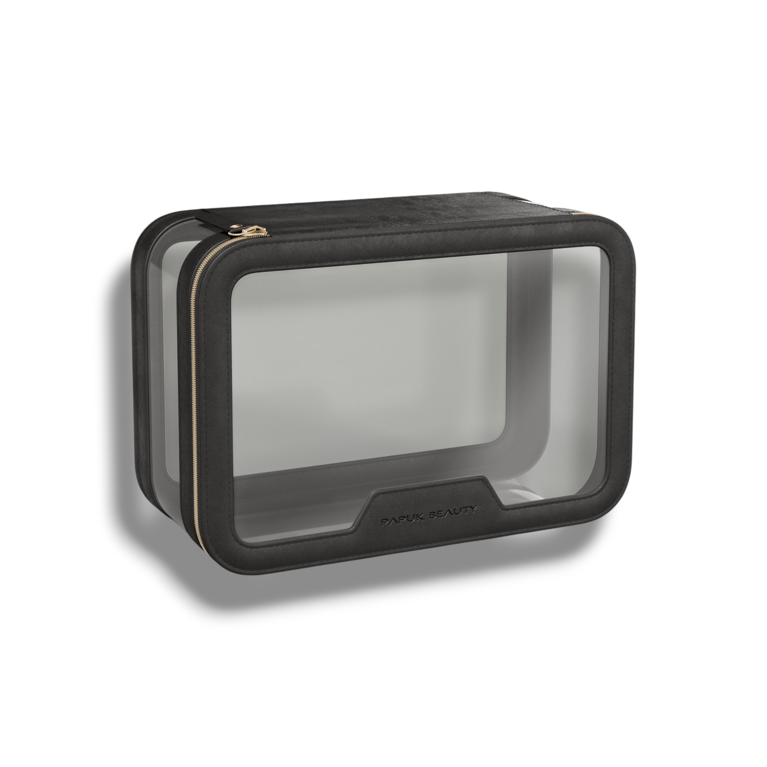 Базовая прозрачная косметичка, черная