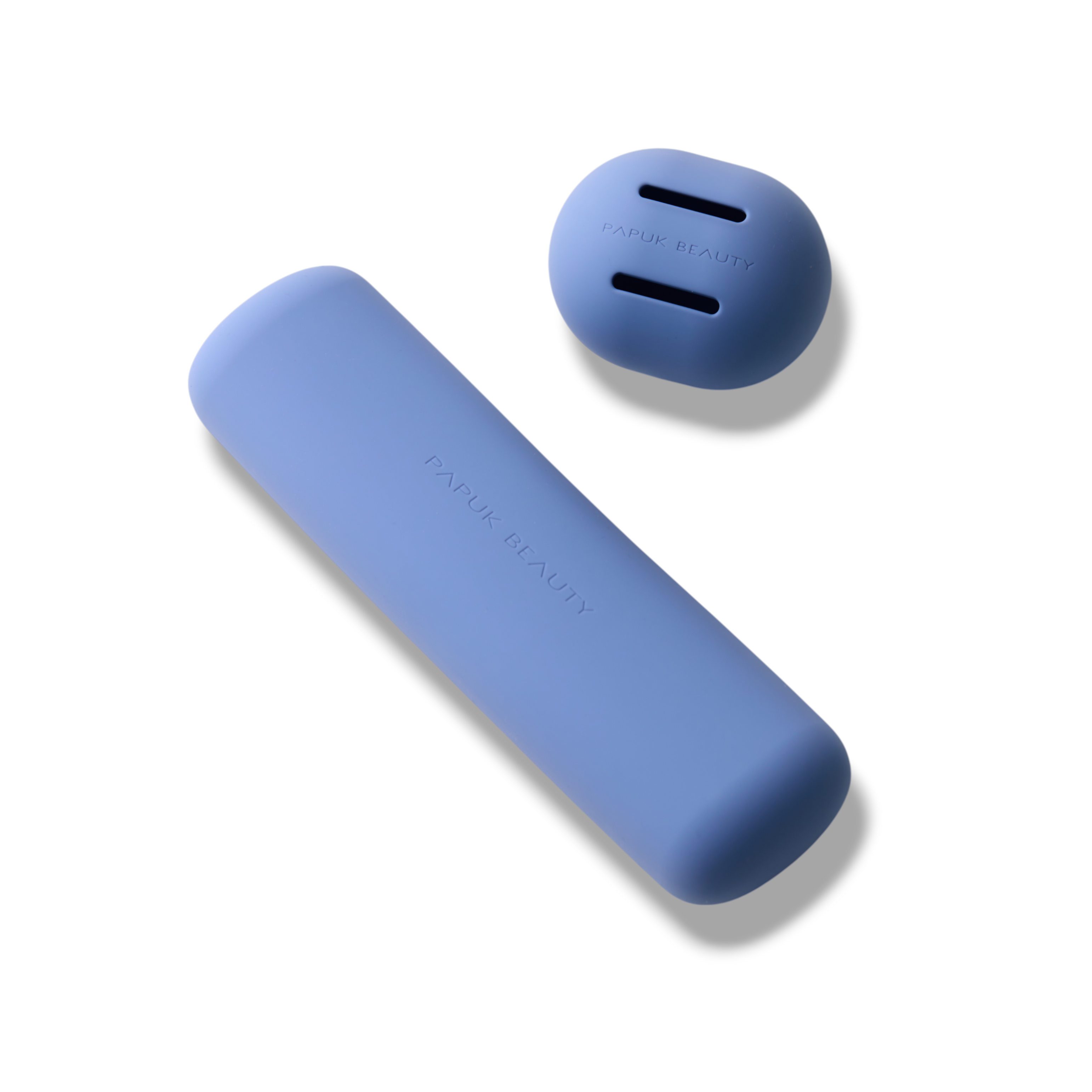 Силиконовый футляр для спонжа, синий бархат (blue velvet)