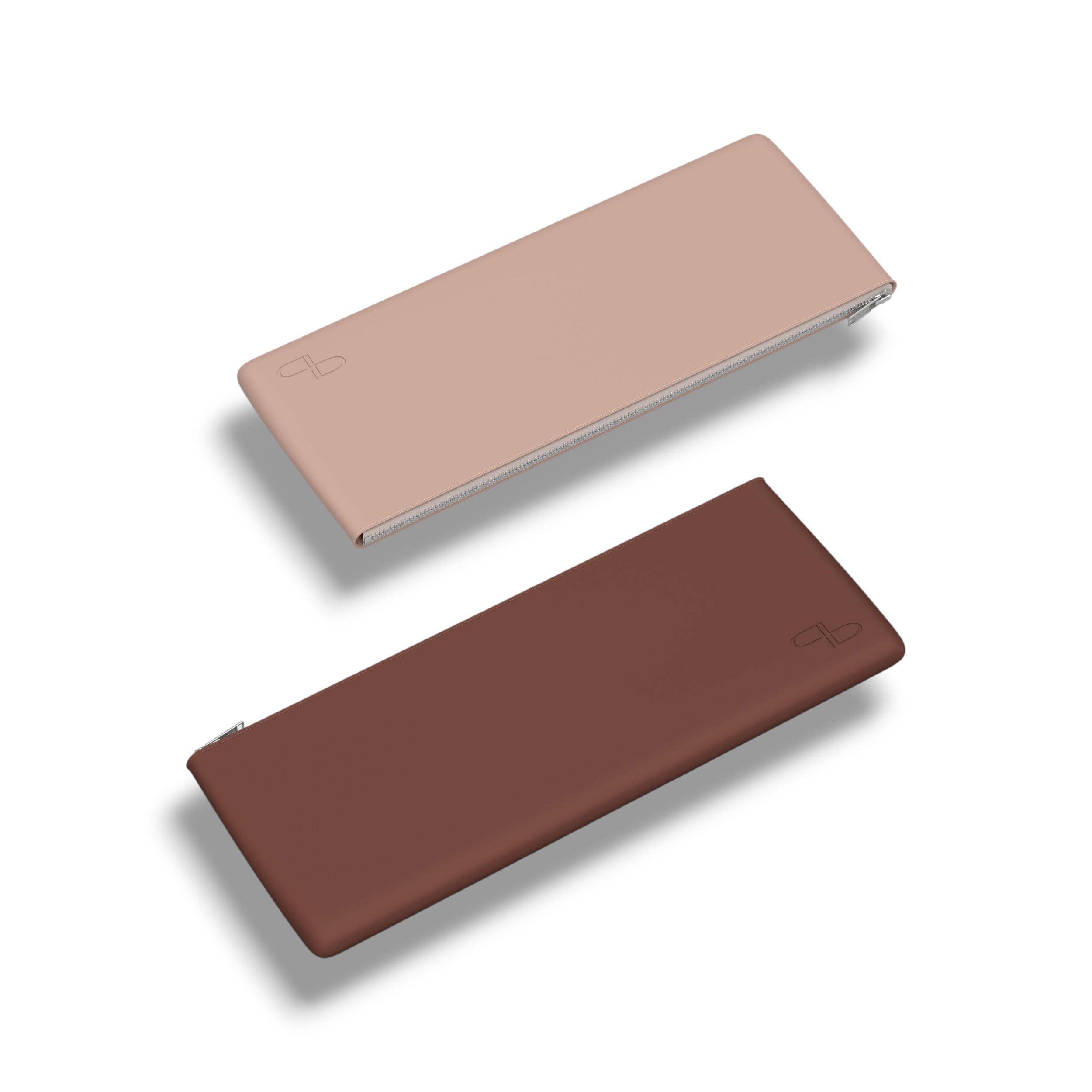 Органайзер для косметики на молнии, бежевый (beige)