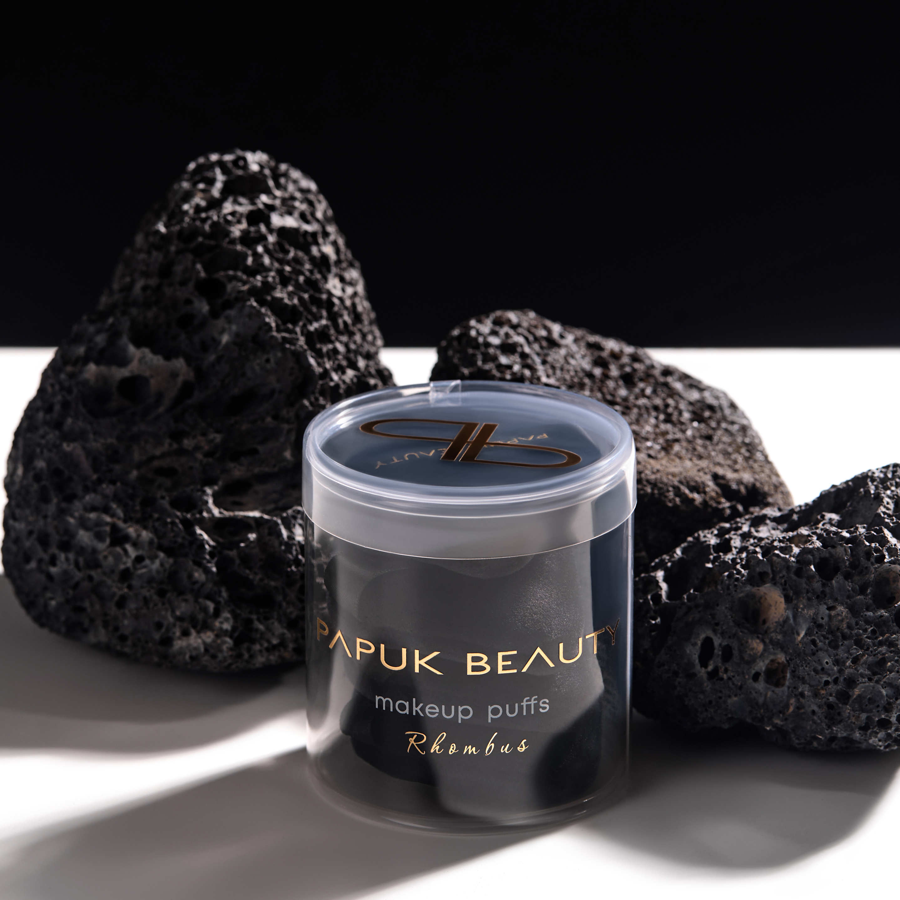 Пуховки для пудры ромбовидной формы