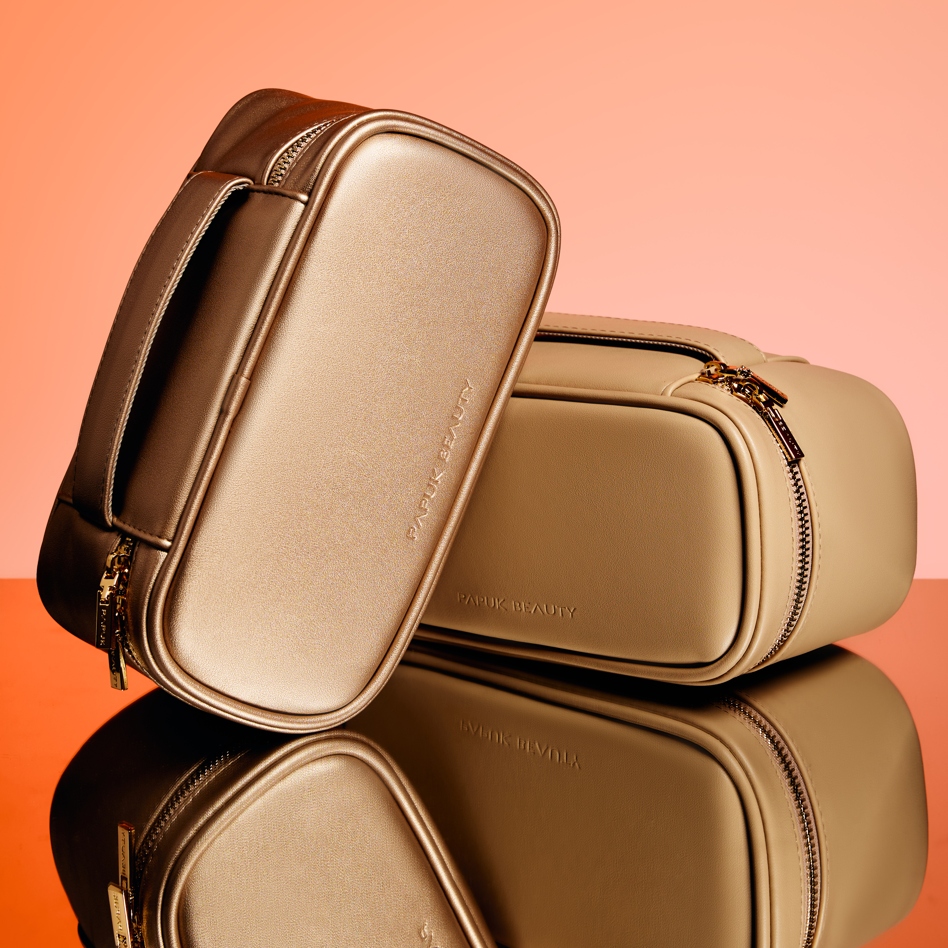 Косметичка-несессер, бежевый