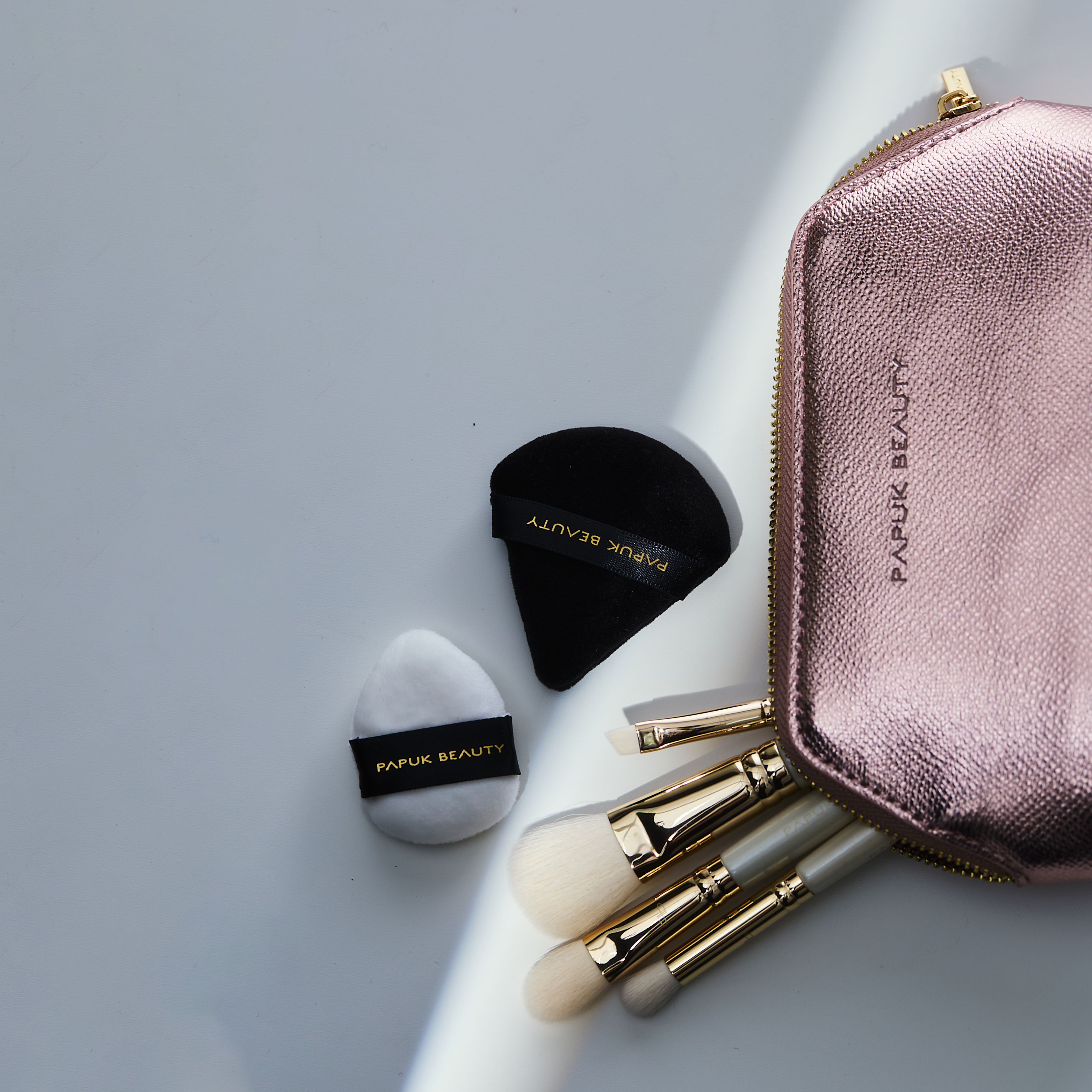 Мини-косметичка, розовое золото (Rose Gold)